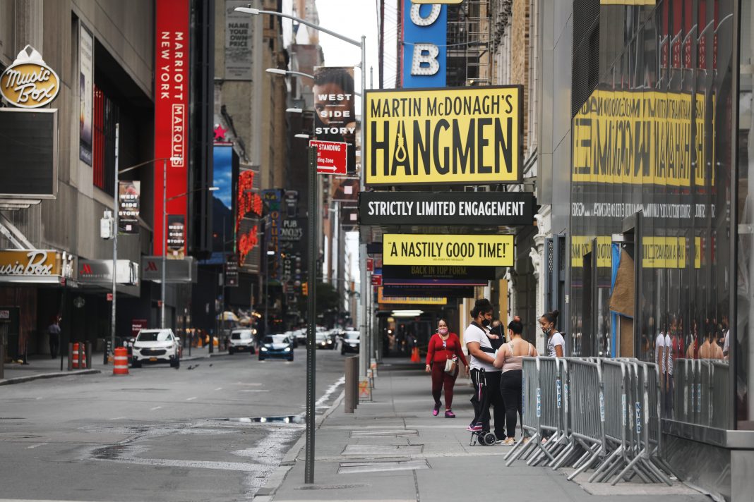 NY aims to reopen Broadway, large venues, with Covid testing, Cuomo says