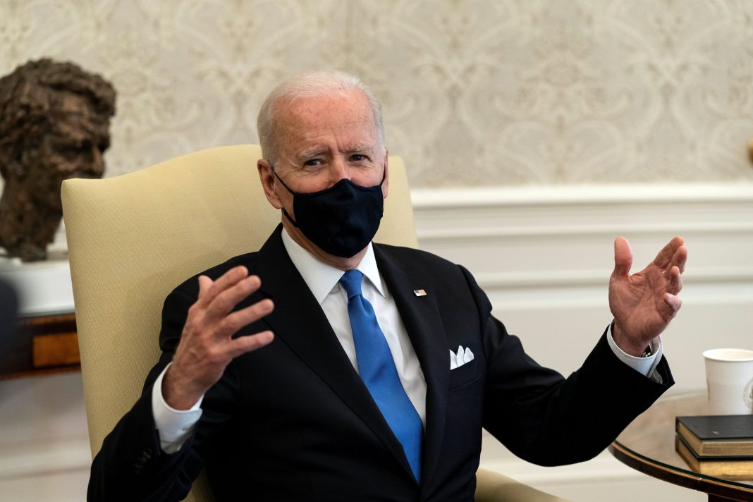 Biden slams governors for lifting mask mandates, calls it 'Neanderthal thinking'