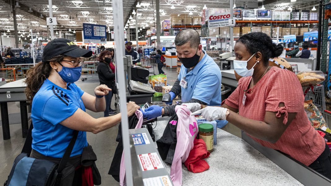 March retail sales are expected to have surged as consumers spent $1,400 checks