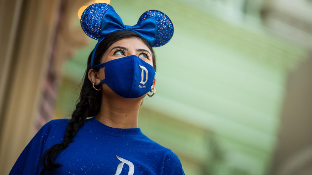 Disneyland reopening celebrated with custom Mickey ears and masks