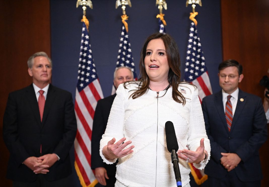 House GOP elects Elise Stefanik to replace Liz Cheney as conference chair