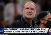 NBA suspends Suns proprietor Robert Sarver for utilizing racial slurs, harassing workers NBA fines and suspends Phoenix Suns and Mercury owner for misconduct