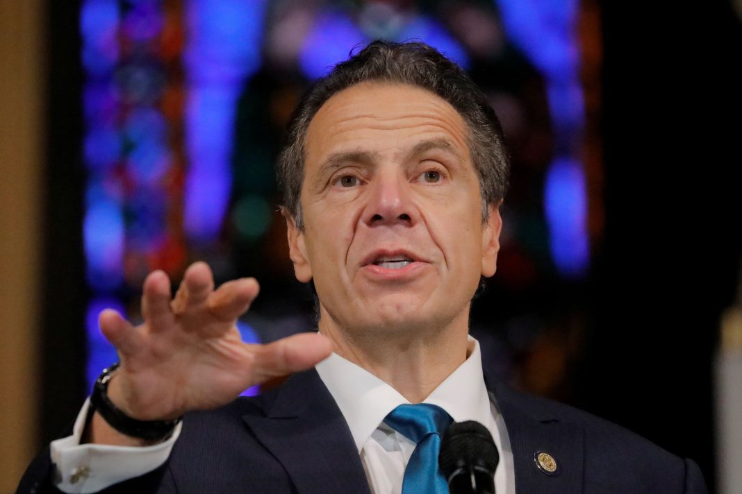 NY Gov. Cuomo holds a press briefing as state prepares to distribute Covid vaccine