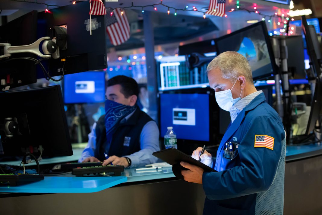U.S. stock futures rise as Wall Street set to enter last week of 2020