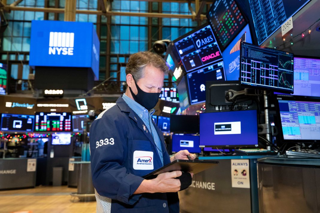 Stocks are flat as Wall Street wraps up a wild year of trading