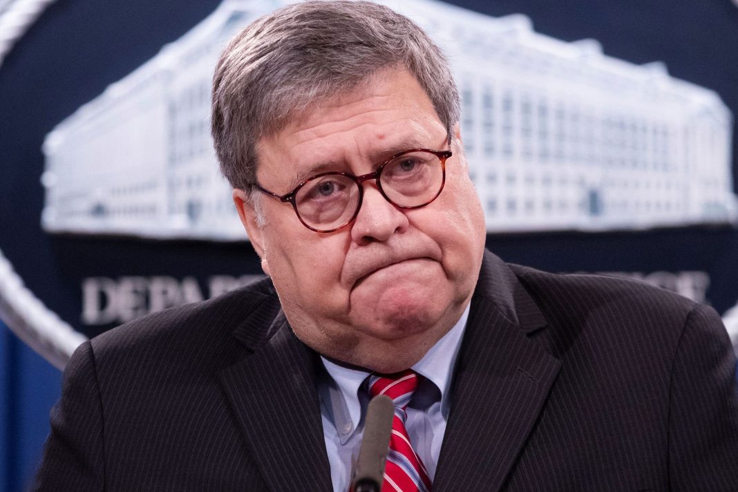 AG William Barr says Russia behind SolarWinds hack, contradicts Trump