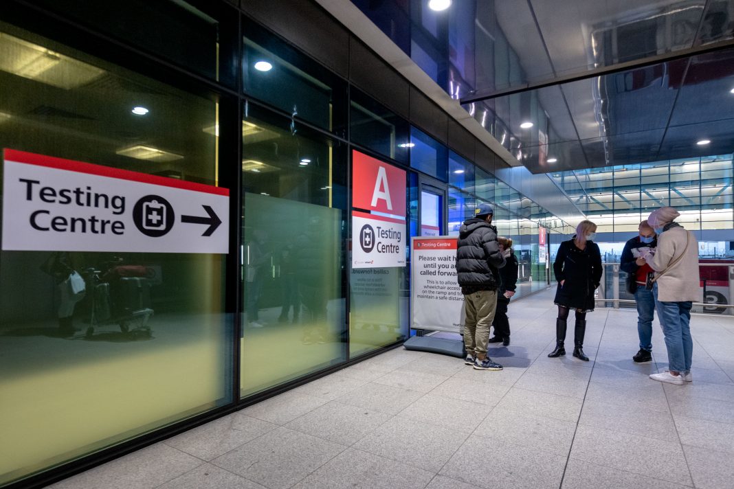U.S. to require people flying from the UK to test negative for Covid, CDC says