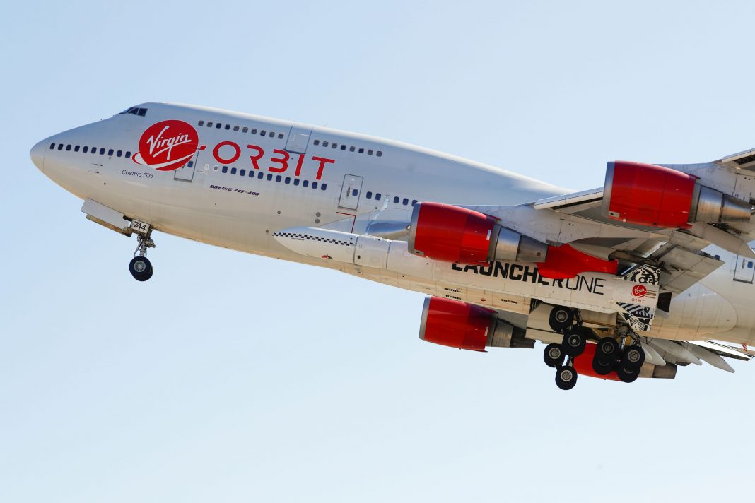 Richard Branson’s Virgin Orbit blasts satellites into space from 747