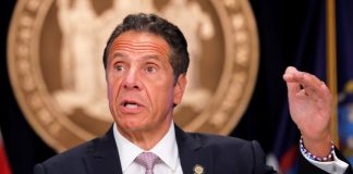 New York Gov. Andrew Cuomo holds a press briefing on Covid pandemic New York Gov. Andrew Cuomo holds a press briefing on Covid pandemic