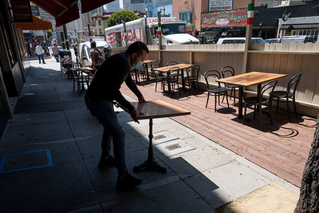 California lifts statewide Covid stay-at-home order, allowing restaurants to reopen