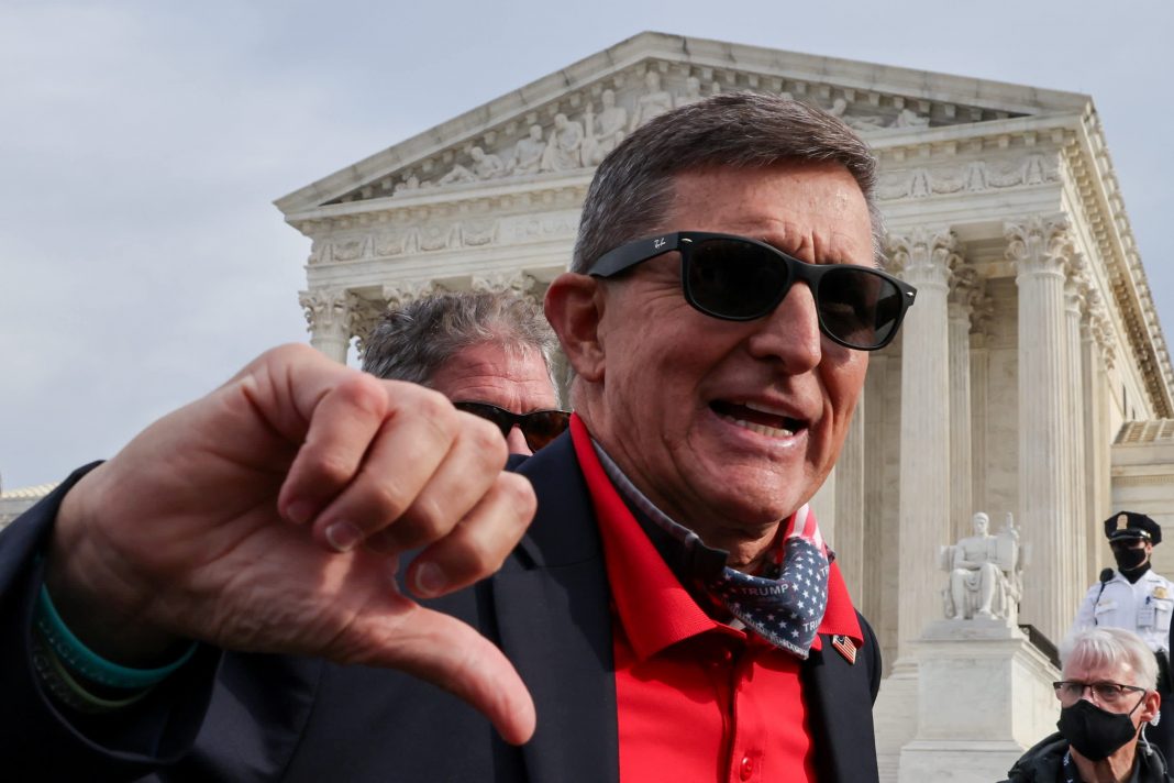 Twitter bans Michael Flynn, Sidney Powell and other QAnon accounts