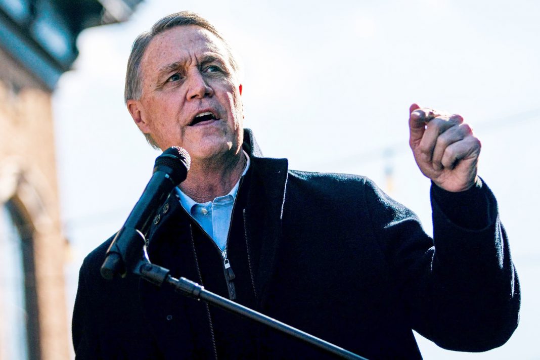 David Perdue quarantines after Covid contact