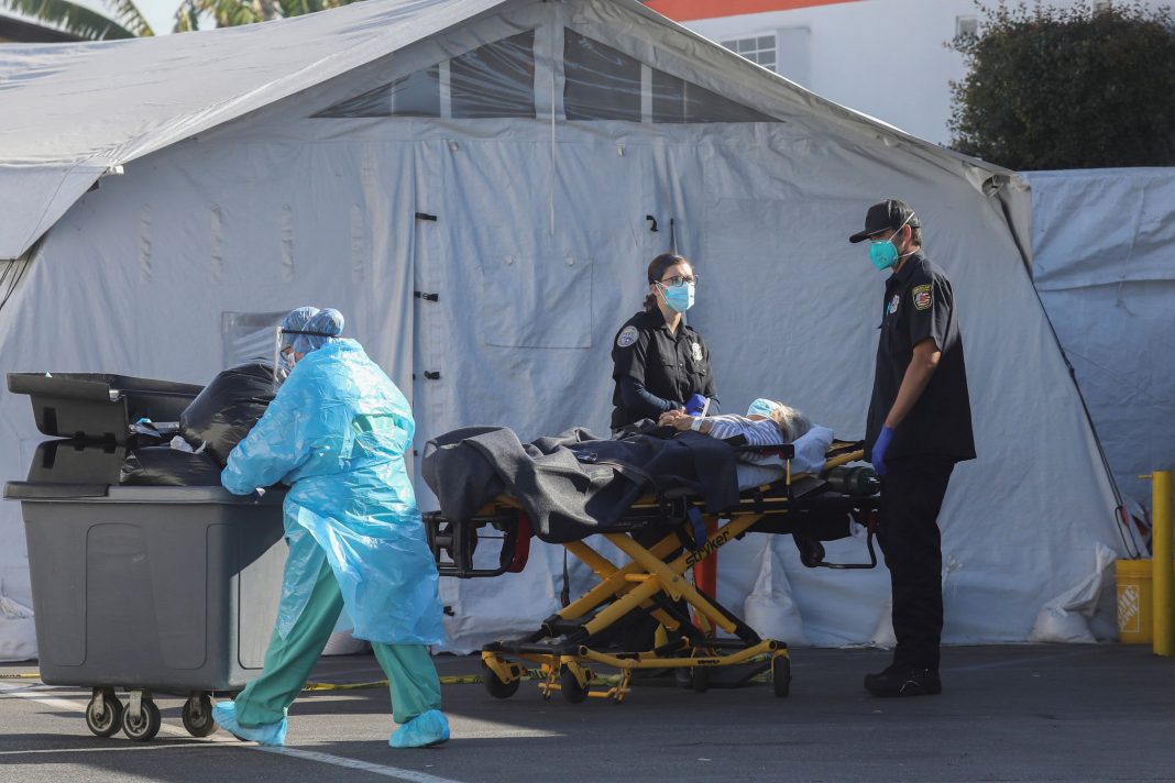 Covid kills someone about every 15 minutes in LA County, forcing hospitals to make 'tough decisions'