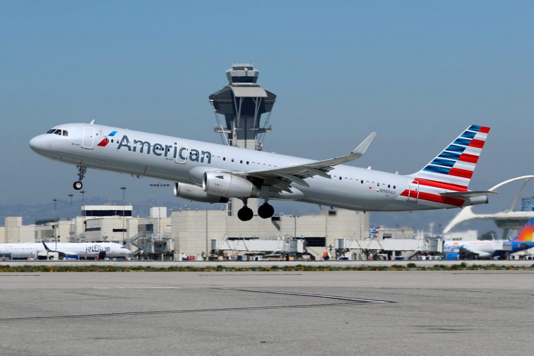 American Airlines surges after better-than-expected results, squeezing short sellers