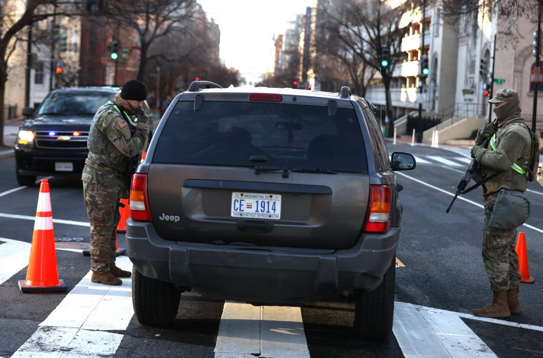 Virginia man arrested at inauguration checkpoint with gun