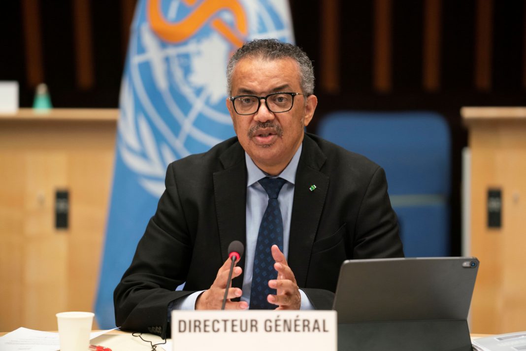 Pfizer CEO joins World Health Organization at press conference on the coronavirus outbreak