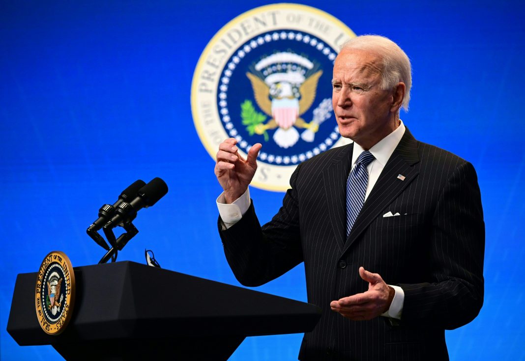 President Joe Biden targets 1.5 million Covid vaccinations a day, up from 1 million