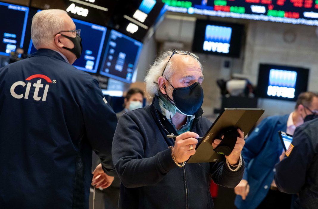 Stock futures fall after a steep sell-off on Wall Street, Apple and Tesla drop after earnings
