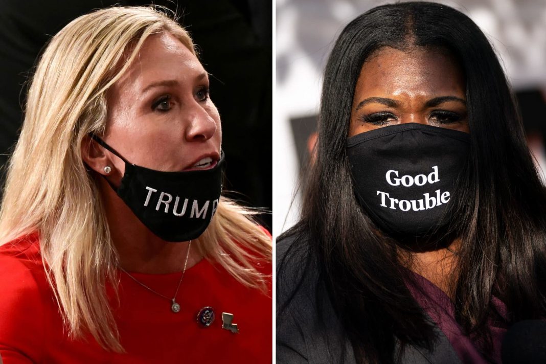 Cori Bush moving her office after Marjorie Taylor Greene 'berated' her