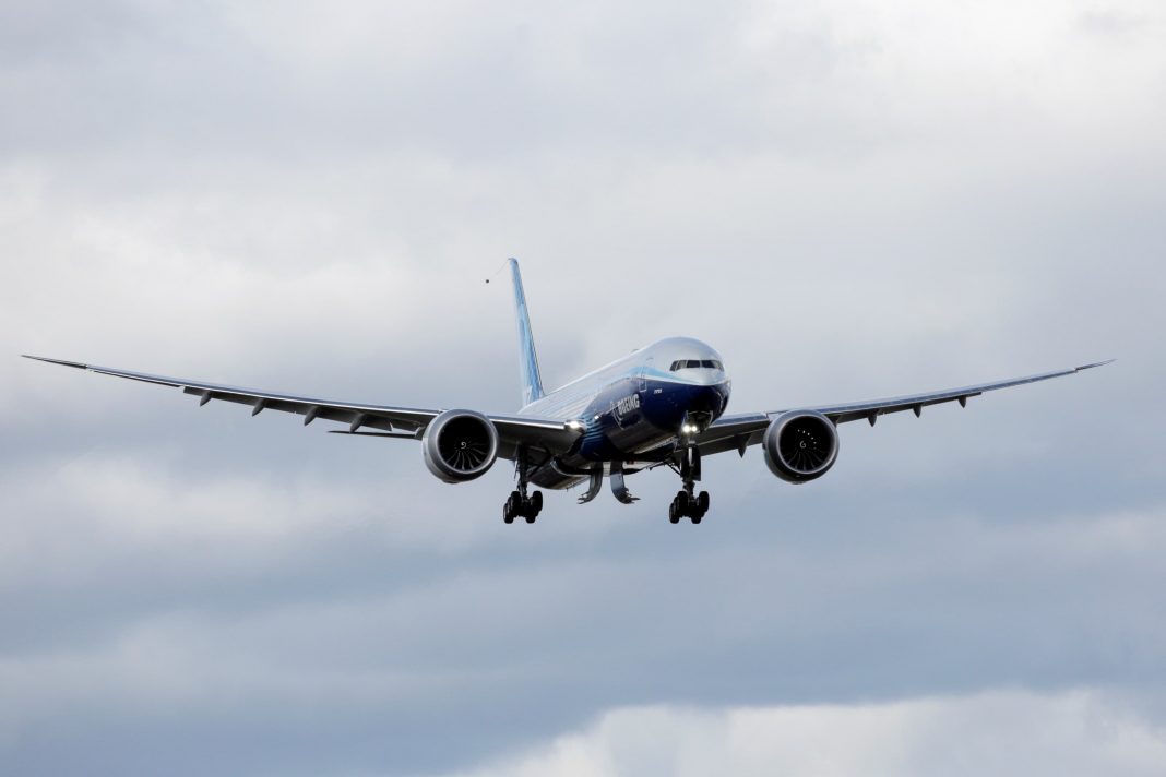 Boeing says its 777X orders have fallen by a third after delivery delays
