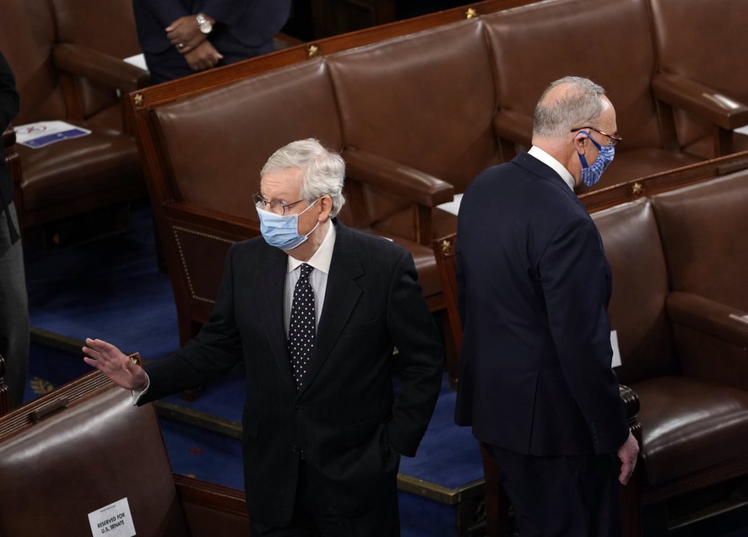 Trump declares war on McConnell, vows to back MAGA challengers