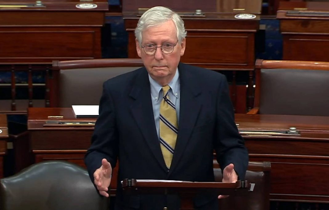 McConnell votes for acquittal but says 'no question' Trump responsible for riot