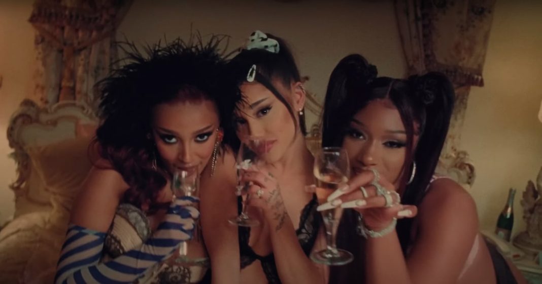 Megan Thee Stallion, Doja Cat Join Ariana Grande's 