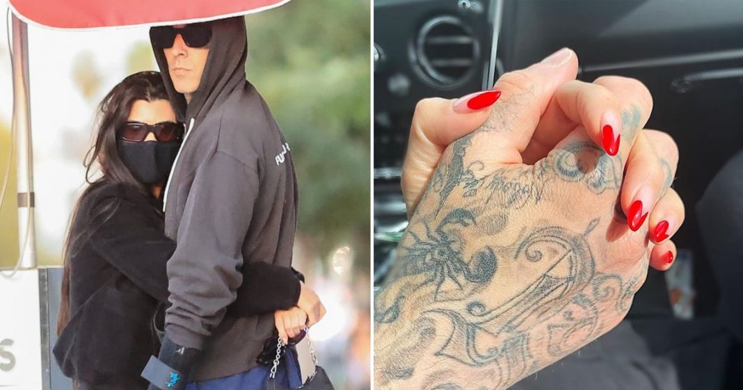 Kourtney Kardashian and Travis Barker's Cutest Pictures