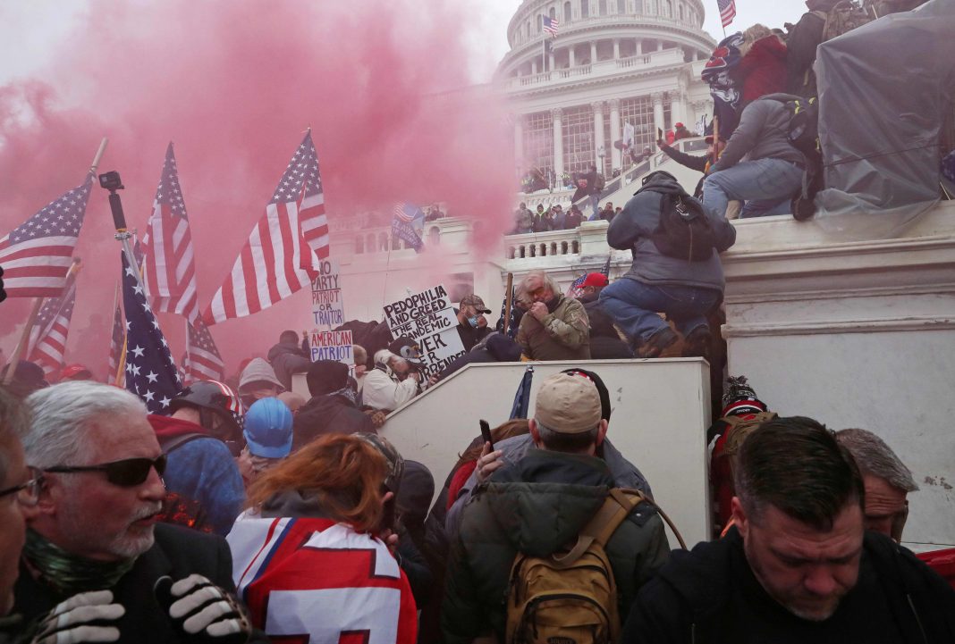 Two charged with assaulting police officer Brian Sicknick in Capitol riot