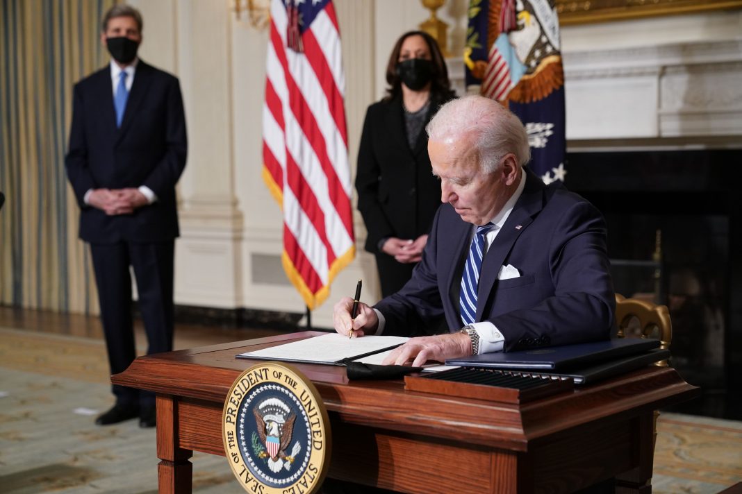 Biden infrastructure plan spending on climate change, clean energy