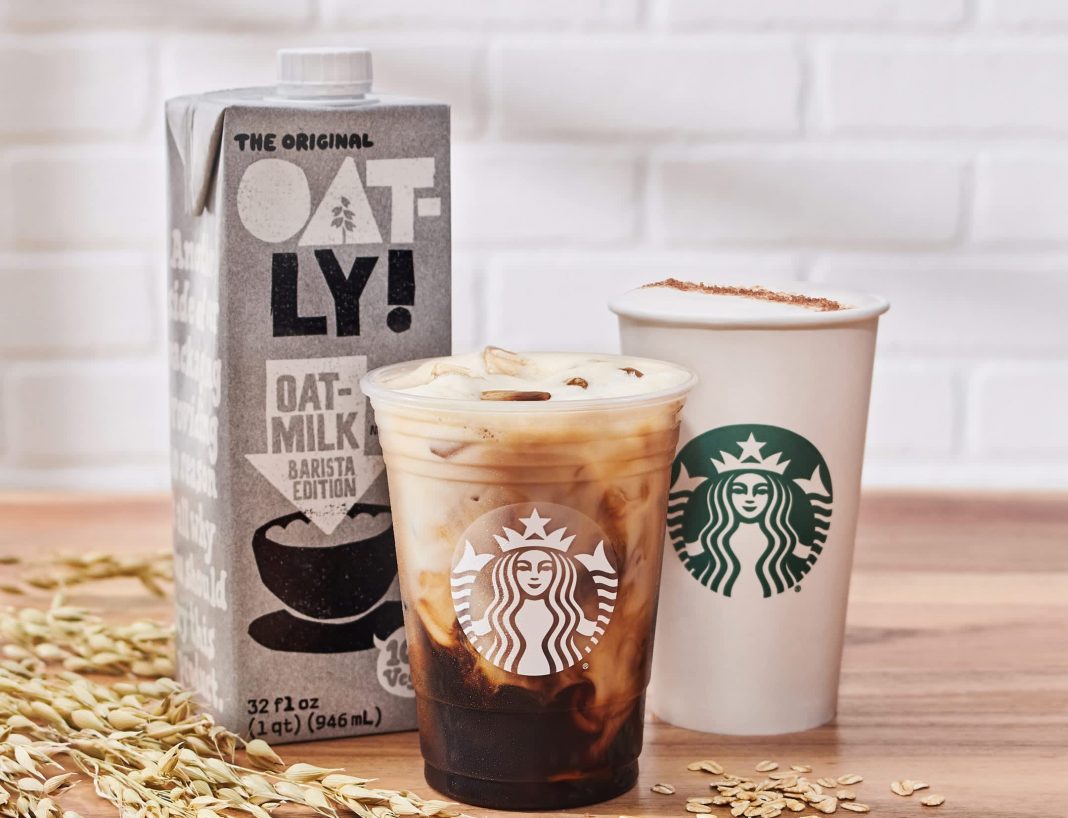 Oatly enters Starbucks cafes nationwide as it prepares for a big year