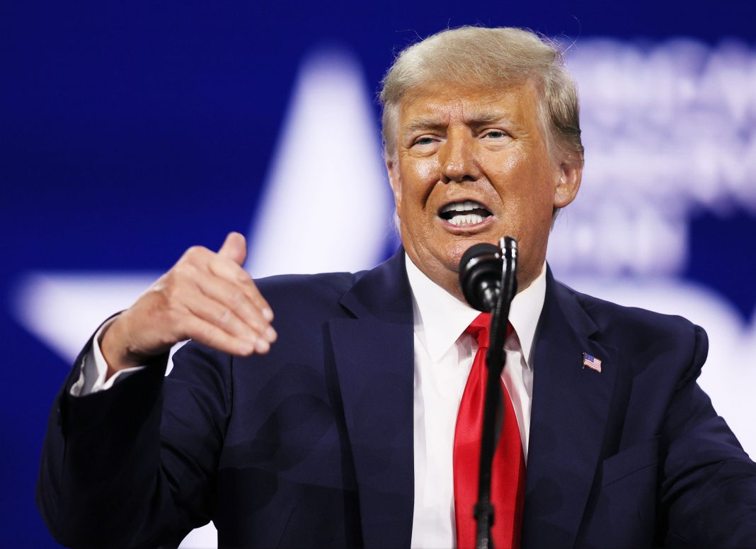 Trump tells donors to give money to him, not Republicans 'in name only'