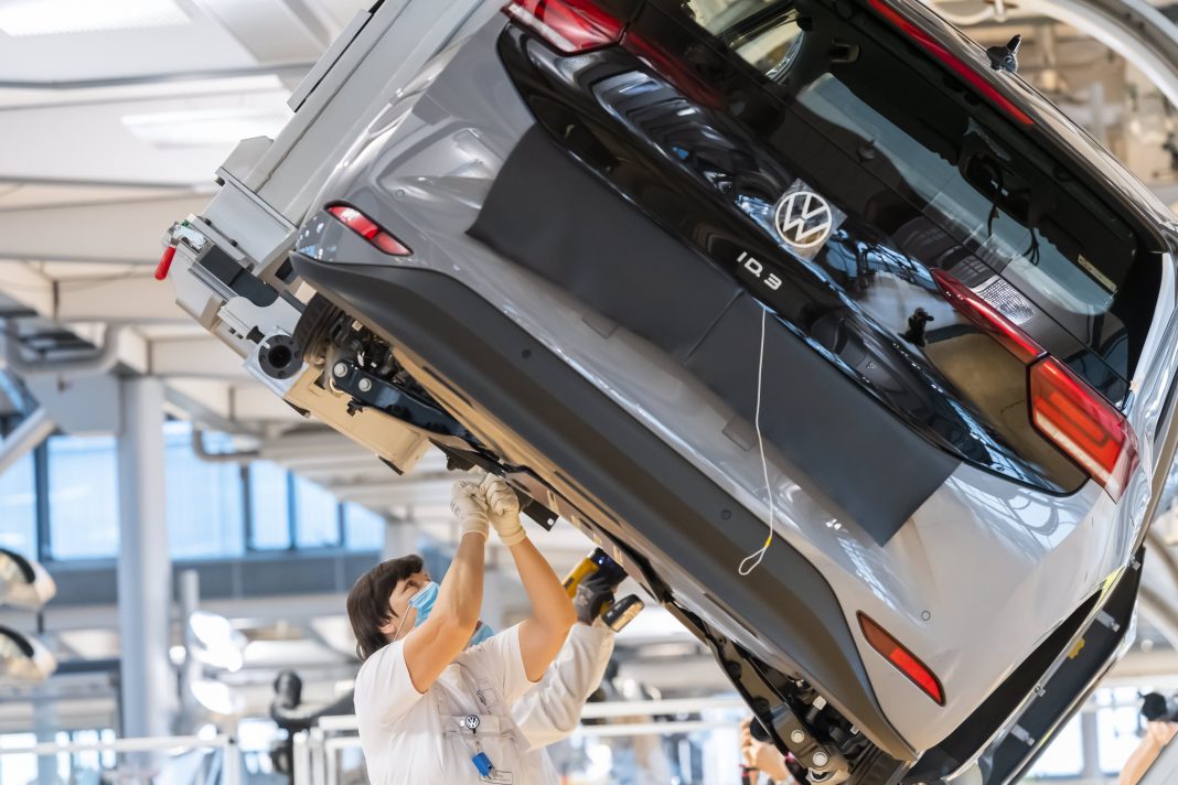 Volkswagen CEO says he wants to 'get close and then overtake' Tesla