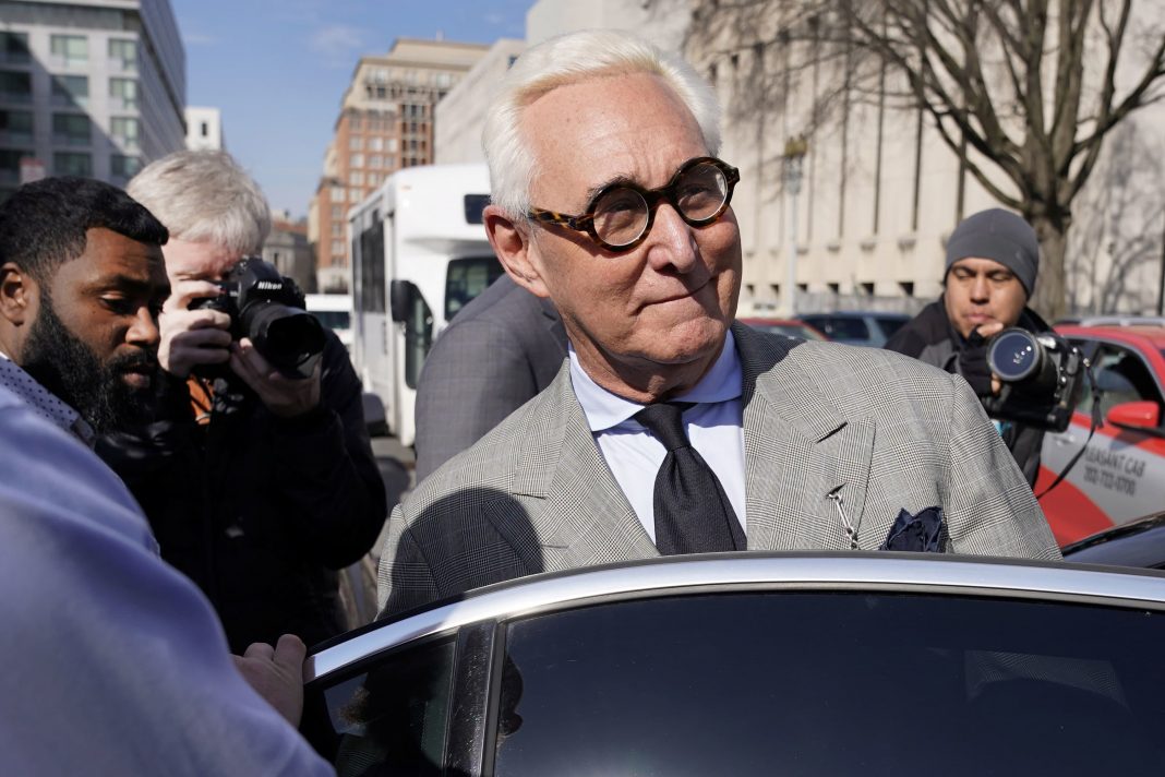 DOJ sues Trump ally Roger Stone, wife over alleged unpaid taxes