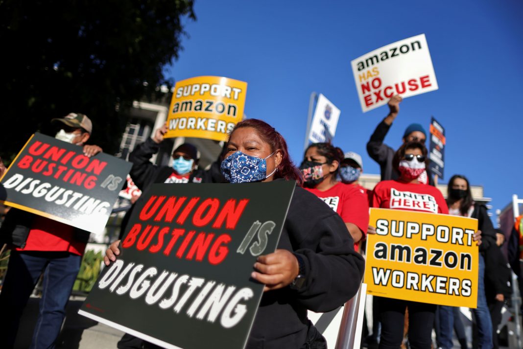 How Amazon fought the union drive in Alabama