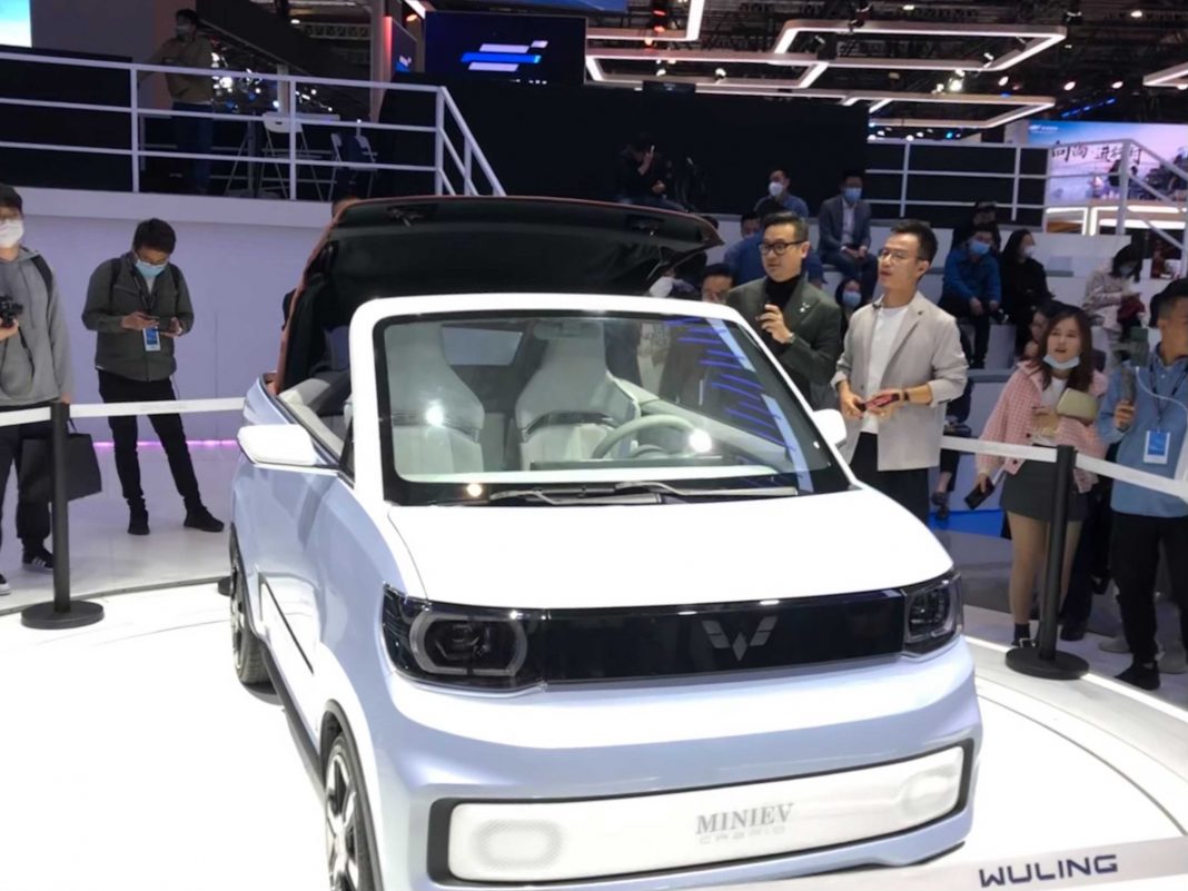 China's Wuling Hongguang Mini EV launches Cabrio electric convertible