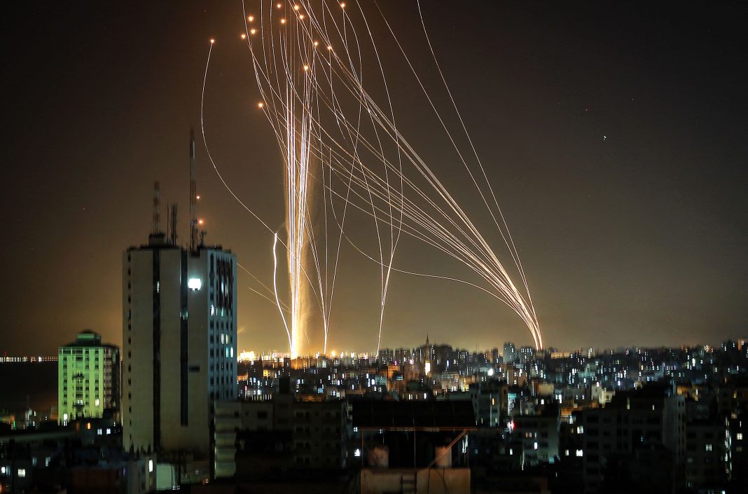 Photos show rising violence amid rocket attacks